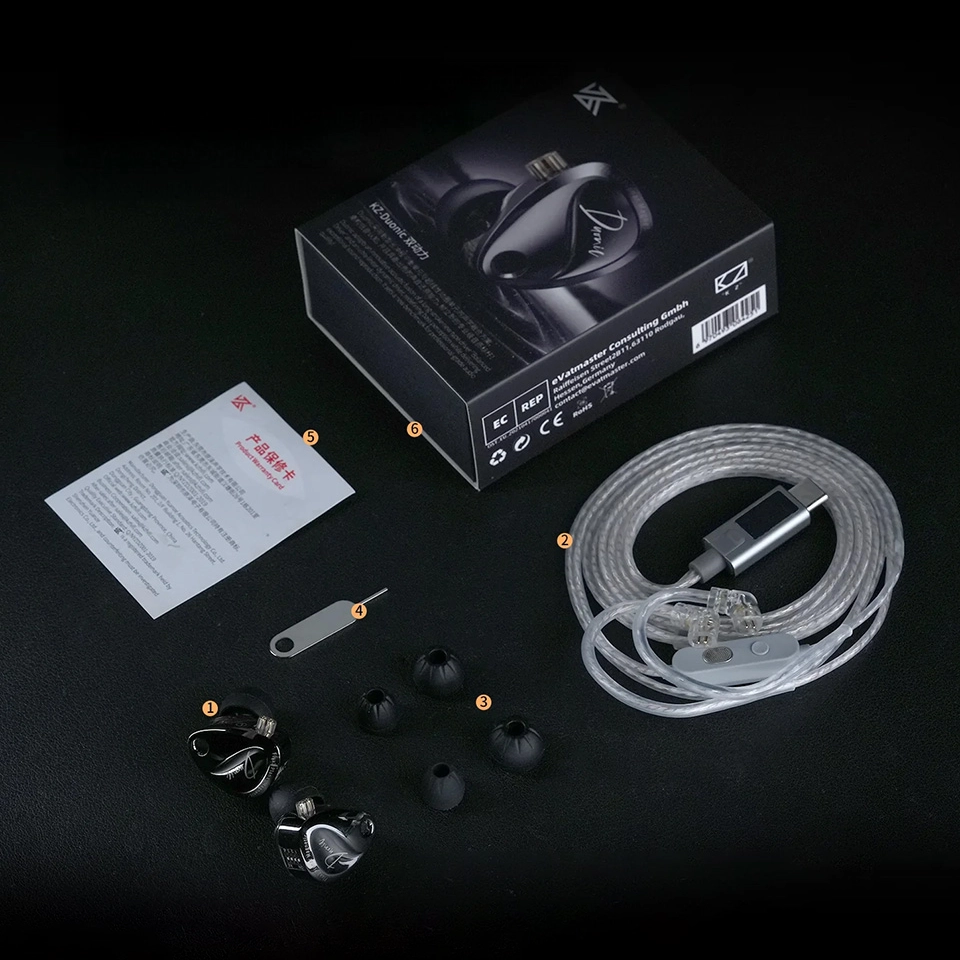 KZ Duonic accessories