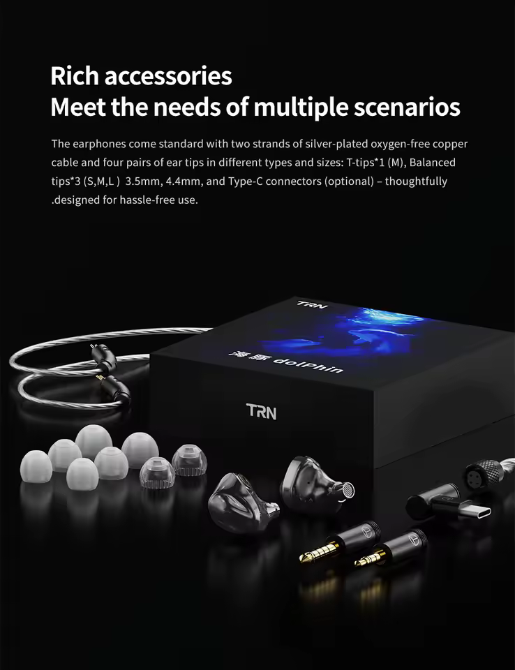 TRN Dolphin accessories